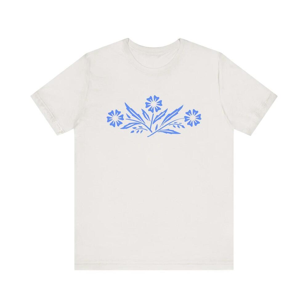Cornflower Blue T-Shirt Â€“ Retro Tee